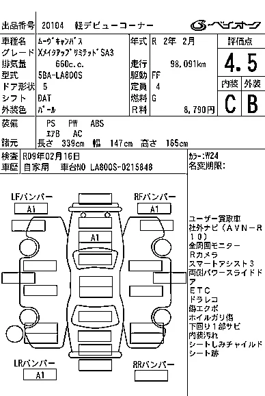 Daihatsu MOVE CANBUS