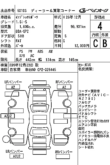 Subaru IMPREZA