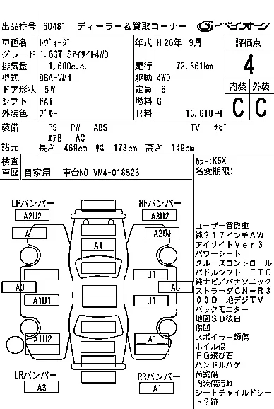 Subaru LEVORG