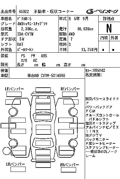 Mitsubishi DELICA D5