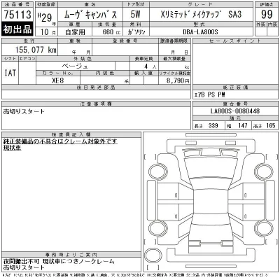 Daihatsu MOVE CANBUS