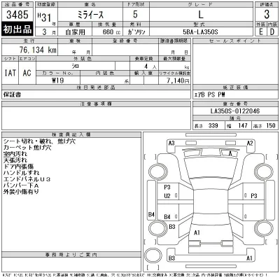 Daihatsu MIRA E S