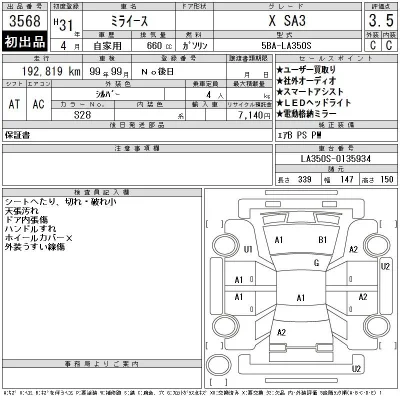 Daihatsu MIRA E S