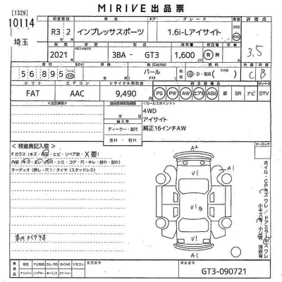 Subaru IMPREZA