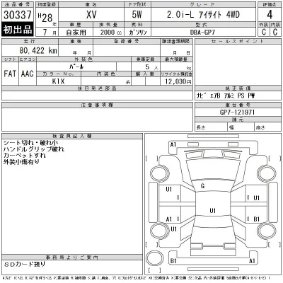 Subaru XV