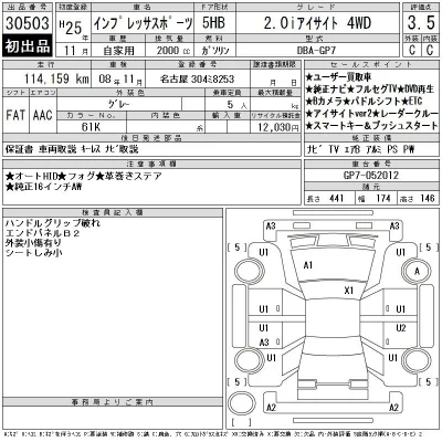 Subaru IMPREZA