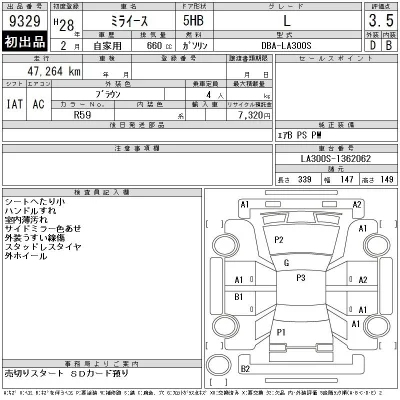 Daihatsu MIRA E S