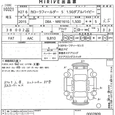 Toyota Corolla Fielder