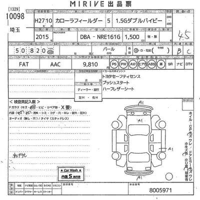 Toyota Corolla Fielder