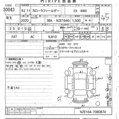 Toyota Corolla Fielder
