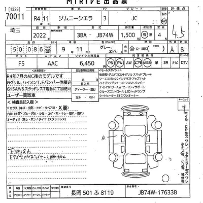 Suzuki JIMNY SIERRA