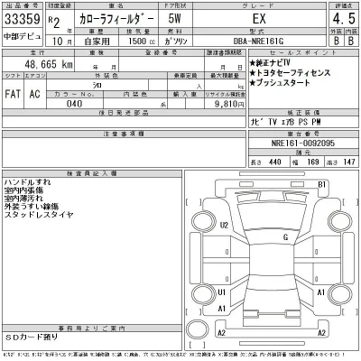 Toyota Corolla Fielder
