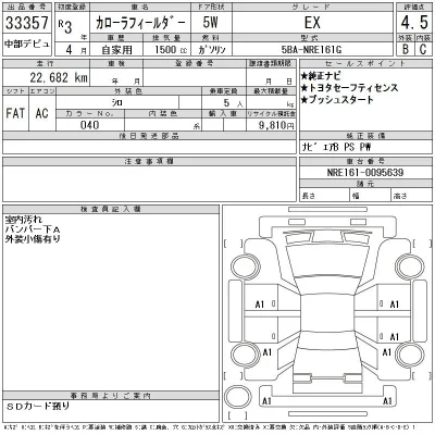 Toyota Corolla Fielder
