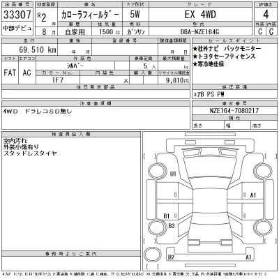 Toyota Corolla Fielder