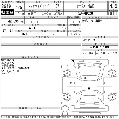 Toyota Estima Hybrid