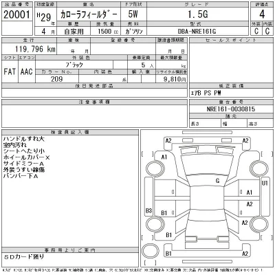 Toyota Corolla Fielder