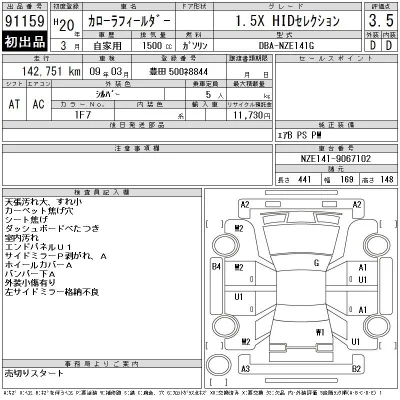 Toyota Corolla Fielder