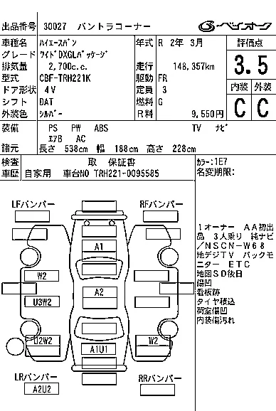 Toyota HiAce Van