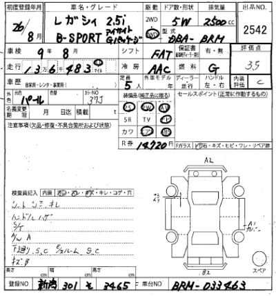 Subaru LEGACY