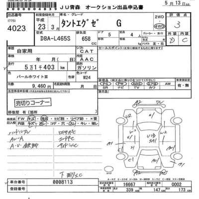 Daihatsu TANTO EXE