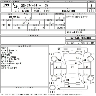 Toyota Corolla Fielder