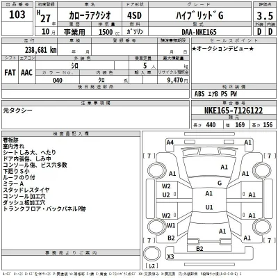 Toyota Corolla Axio