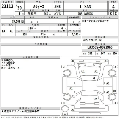 Daihatsu MIRA E S