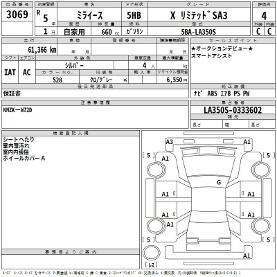 Daihatsu MIRA E S