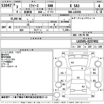 Daihatsu MIRA E S