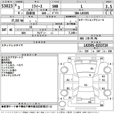 Daihatsu MIRA E S