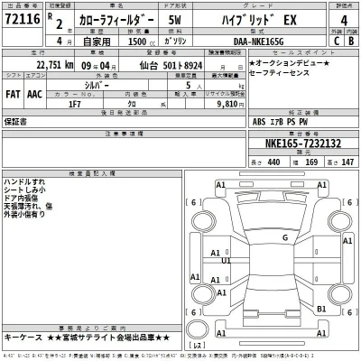 Toyota Corolla Fielder