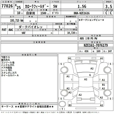 Toyota Corolla Fielder