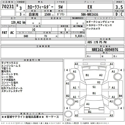Toyota Corolla Fielder