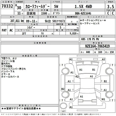 Toyota Corolla Fielder