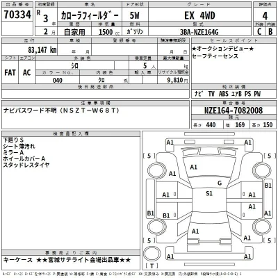 Toyota Corolla Fielder