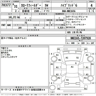 Toyota Corolla Fielder