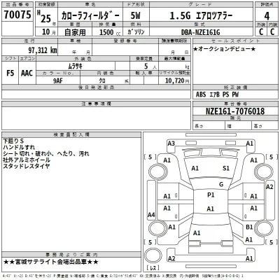 Toyota Corolla Fielder