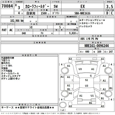 Toyota Corolla Fielder