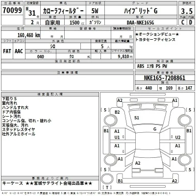 Toyota Corolla Fielder