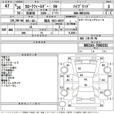 Toyota Corolla Fielder