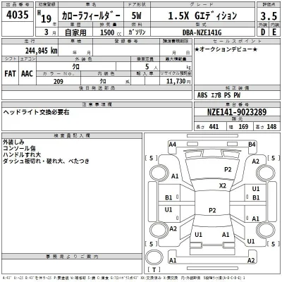 Toyota Corolla Fielder