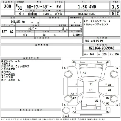 Toyota Corolla Fielder