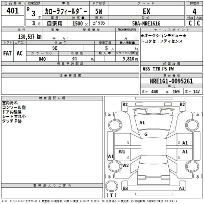 Toyota Corolla Fielder