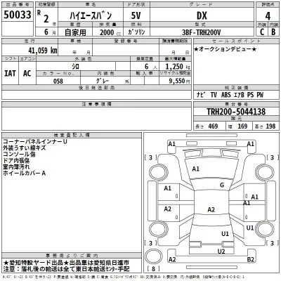 Toyota HiAce Van