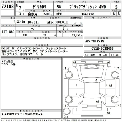 Mitsubishi DELICA D5