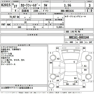 Toyota Corolla Fielder