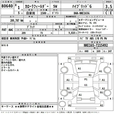 Toyota Corolla Fielder