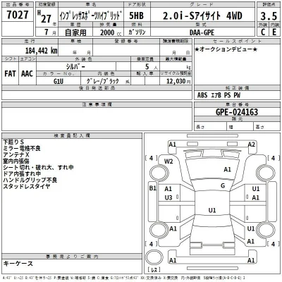 Subaru IMPREZA