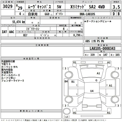 Daihatsu MOVE CANBUS
