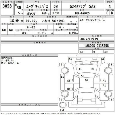 Daihatsu MOVE CANBUS